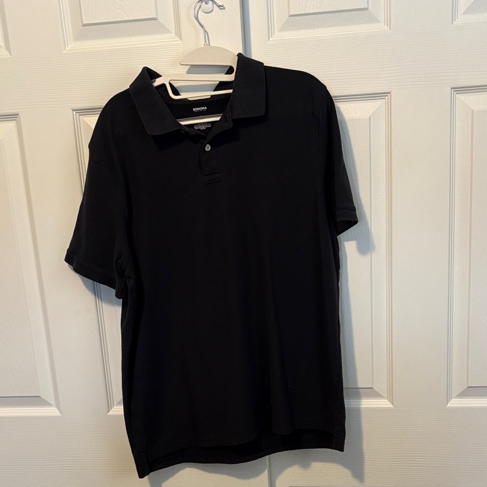 Sonoma Classic Black Polo Shirt